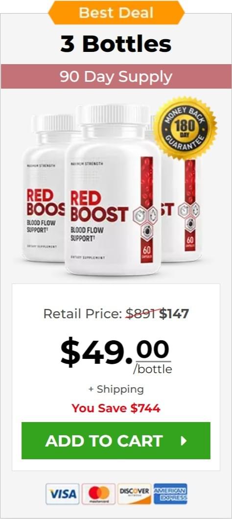 Red-Boost - 3 Bottles